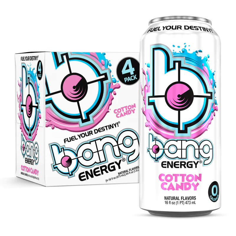 Buy Bang Energy Drink 473 ml Cotton Candy in Dubai, Abu Dhabi