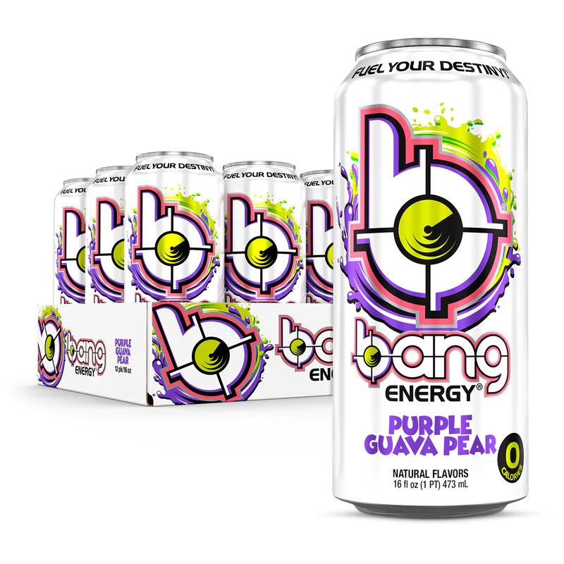 Buy Bang Energy Drink 473 ml Purple Guava Pear in Dubai, Abu Dhabi