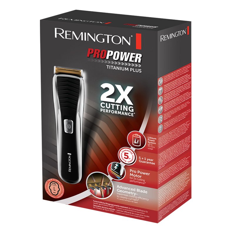 Buy Remington Pro Power Titanium Plus Hair Clipper Hc7150 in Dubai