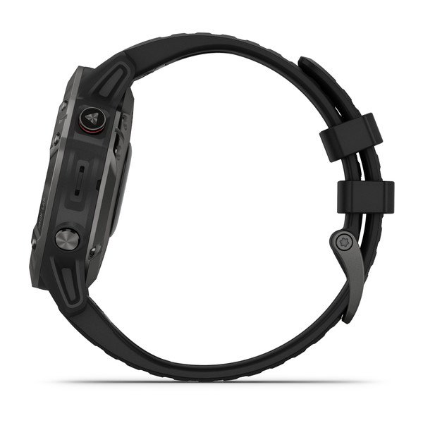 Garmin Fenix 6 Sapphire Edition 47mm Carbon Grey DLC with Back Band 010-02158-11 Official 