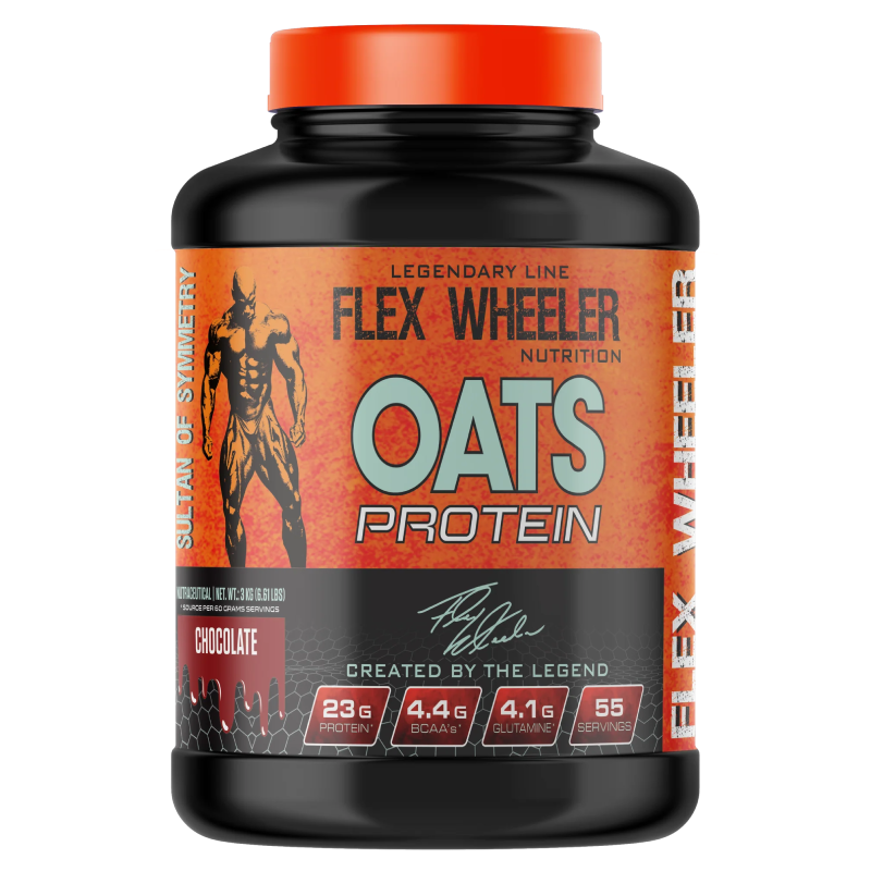 Flex Wheeler Nutrition Oats Protein 55 Servings - Chocolate