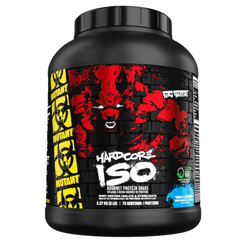 Mutant Hardcore ISO Gourmet Protein Shake 5 lbs - Vanilla Ice Cream