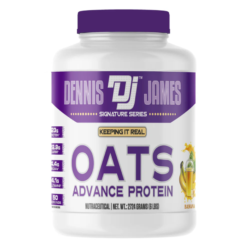 Dennis James Signature Series Oats Advance Protein 6 lbs - Banana