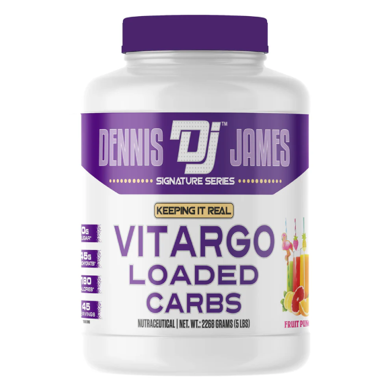 Dennis James Signature Series Vitargo Loaded Carbs 5 lbs - Fruit Punch