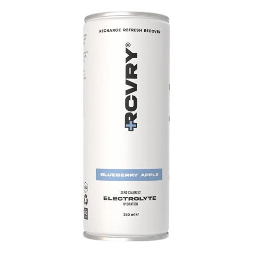 Rcvry Electrolyte Drinks Pack of 12 in Box - Blueberry Apple