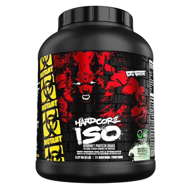 Mutant Hardcore ISO Gourmet Protein Shake 5 lbs - Mint Chocolate Chip Ice Cream