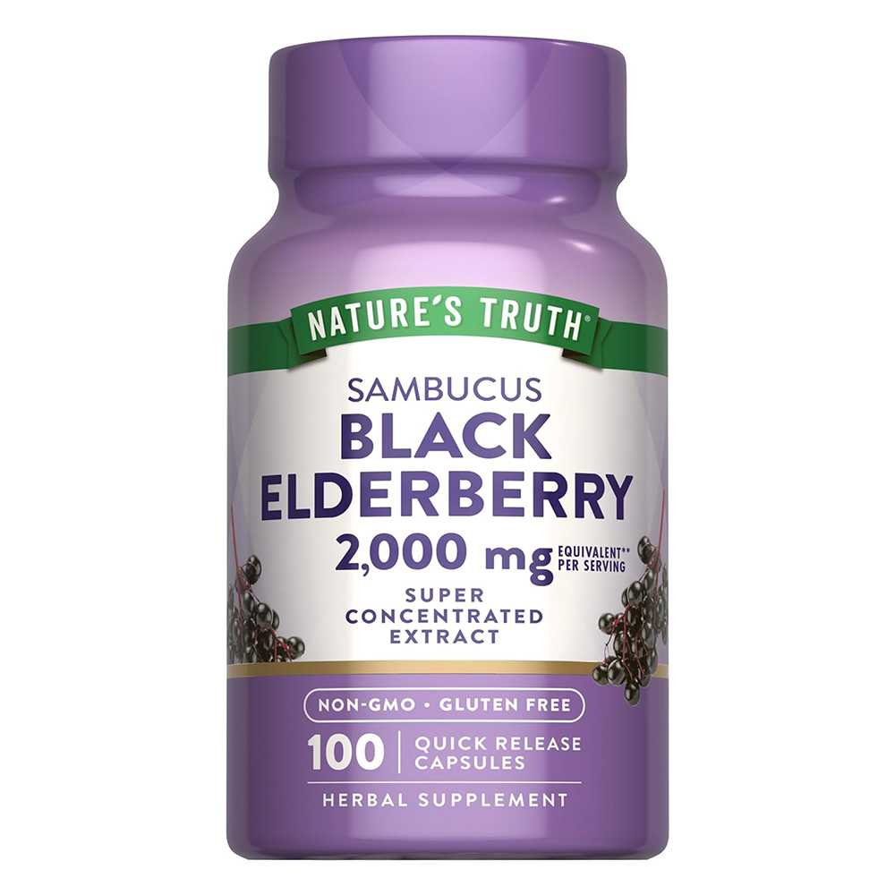 Natures Truth Elderberry 2000 mg 100 Caps