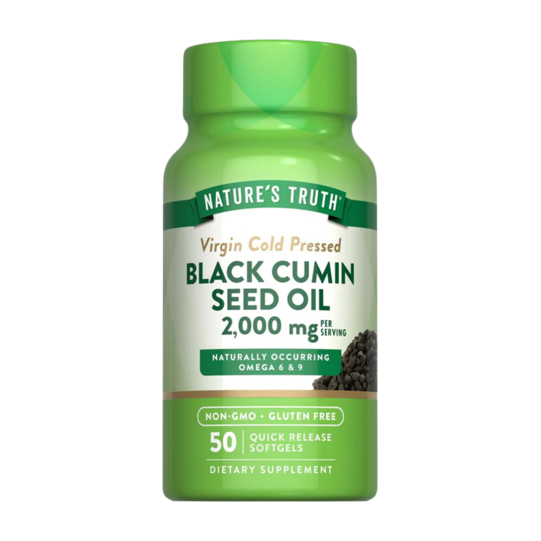 Natures Truth Black Cumin Seed Oil 2000 mg 50 Softgels