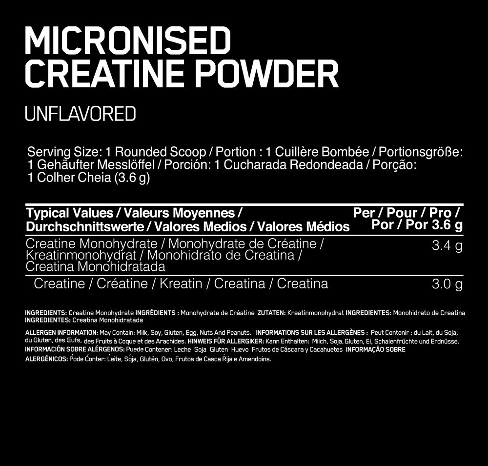 Optimum Creatine Powder India