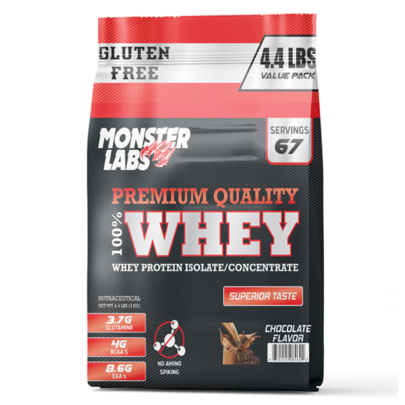Monster Labs 100 Whey 4 lbs - Strawberry