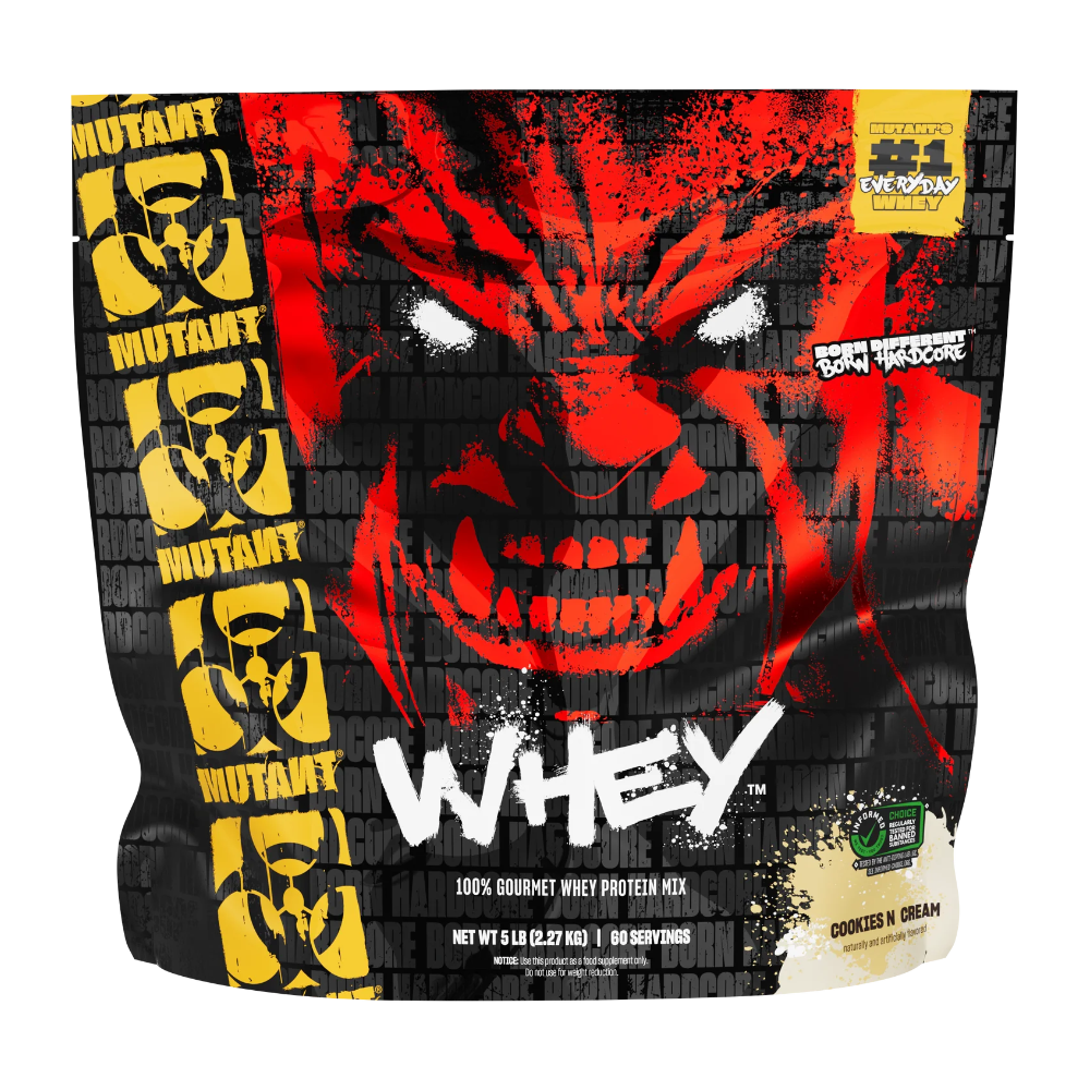 Mutant Whey 100% Gourmet Whey Protein 5lbs 2.27kg Cookies and Cream