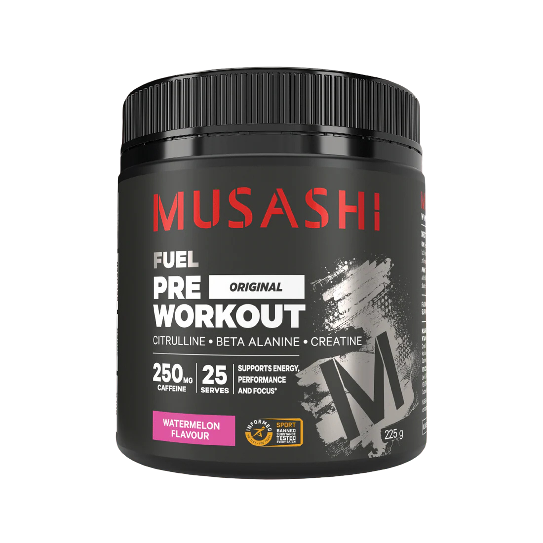 Musashi Pre Workout 225 G - Watermelon