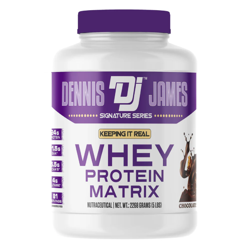 Dennis James Signature Series Whey Protein Matrix 5 lbs - Chocolate