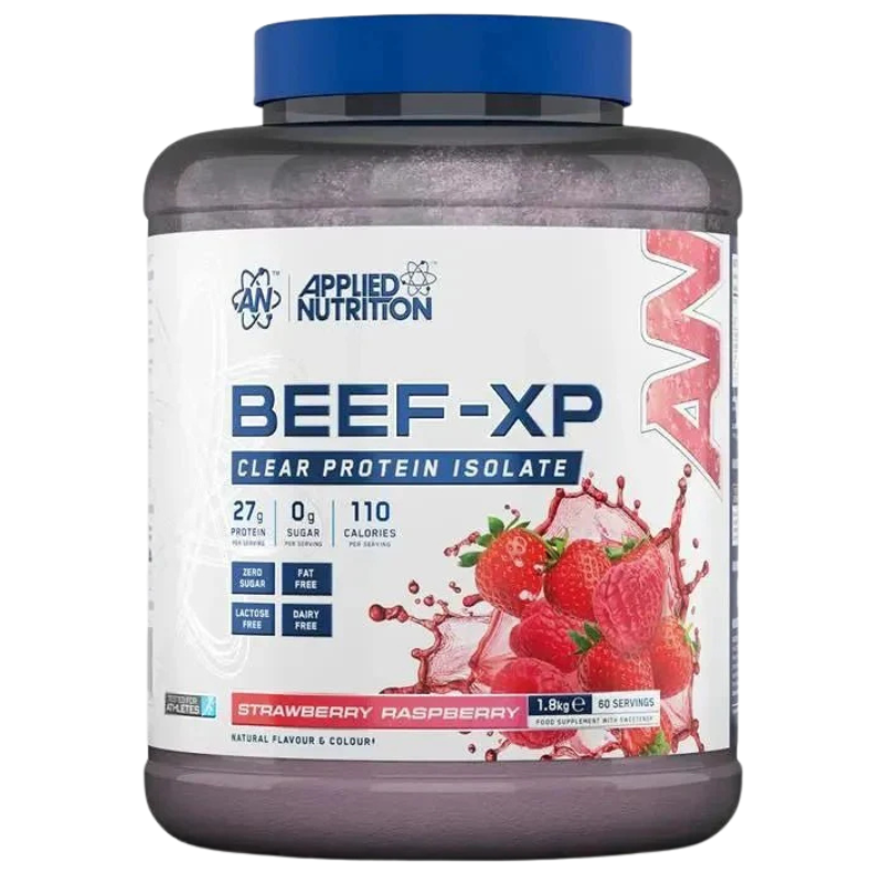 Applied Nutrition Beef-XP Clear Beef Protein Isolate 1.8 Kg - Strawberry N Raspberry