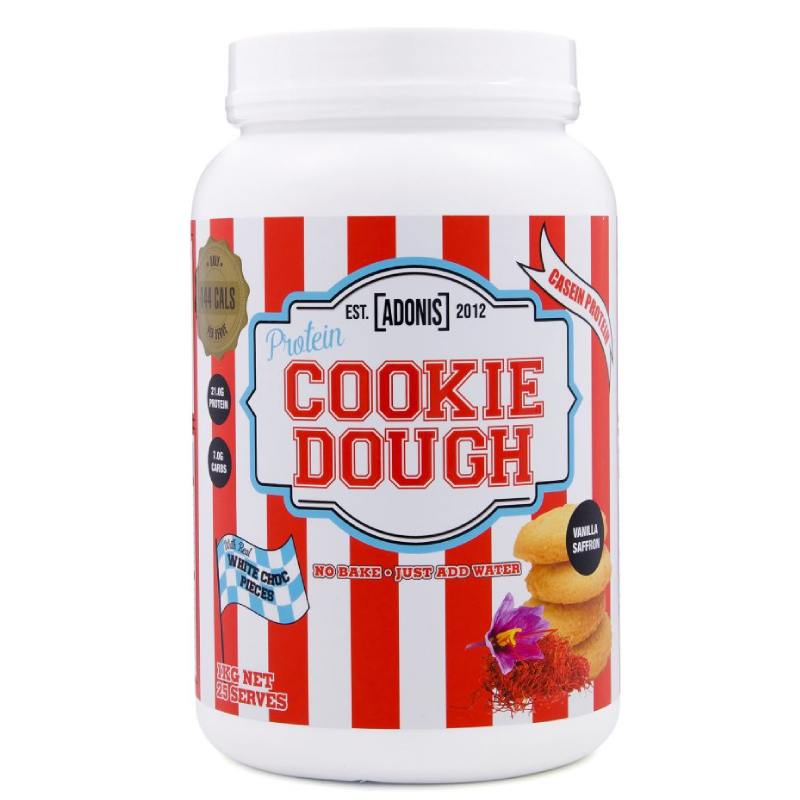 Adonis Casein Protein Cookie Dough 1 Kg - Vanilla Saffron