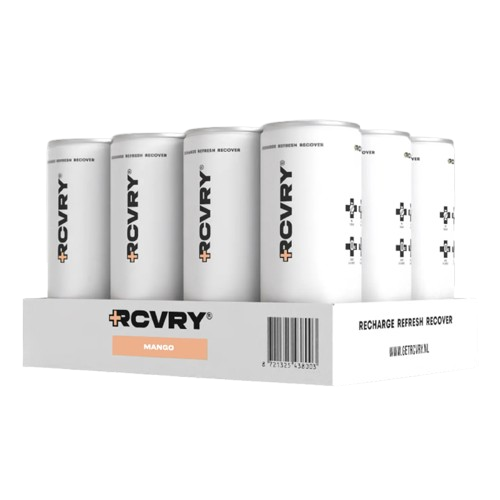 RCVRY Electrolyte Drinks Pack of 12 in Box - Mango