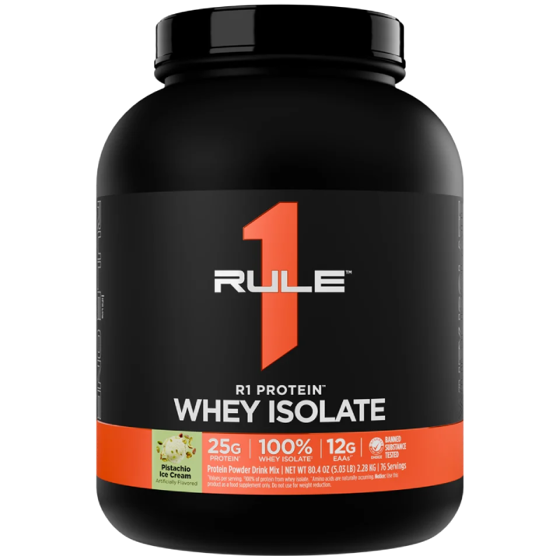 R1 Protein Whey Isolate 5 lbs - Pistachio Ice Cream
