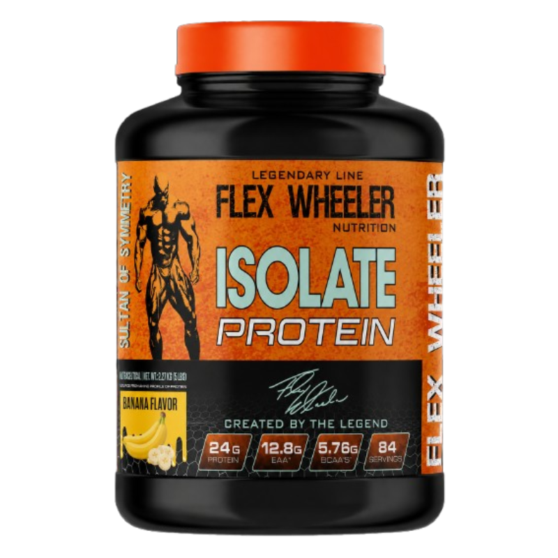 Flex Wheeler Nutrition Isolate Protein 5 lbs - Banana