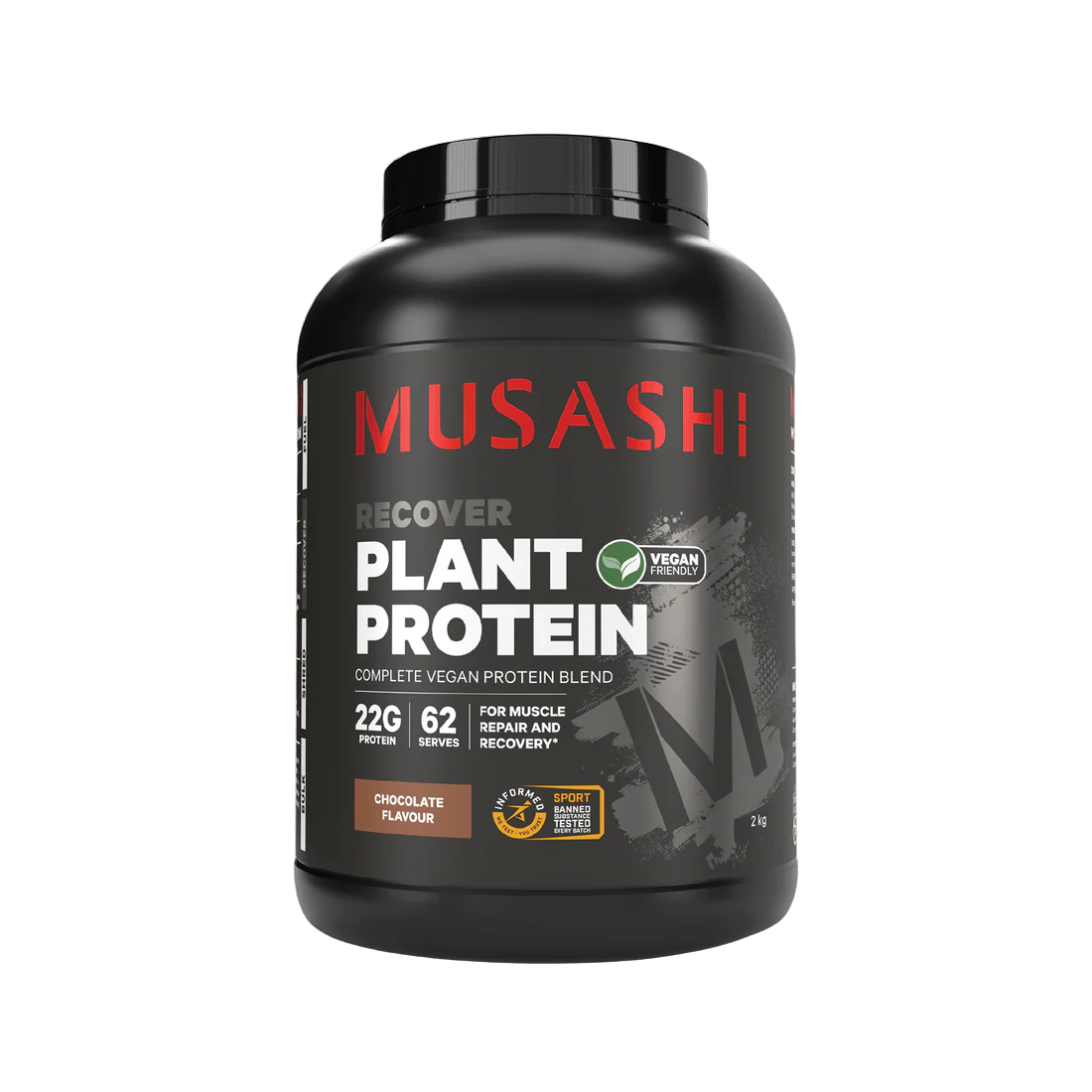 Musashi Plant Protein Powder 2 KG - Chocolate