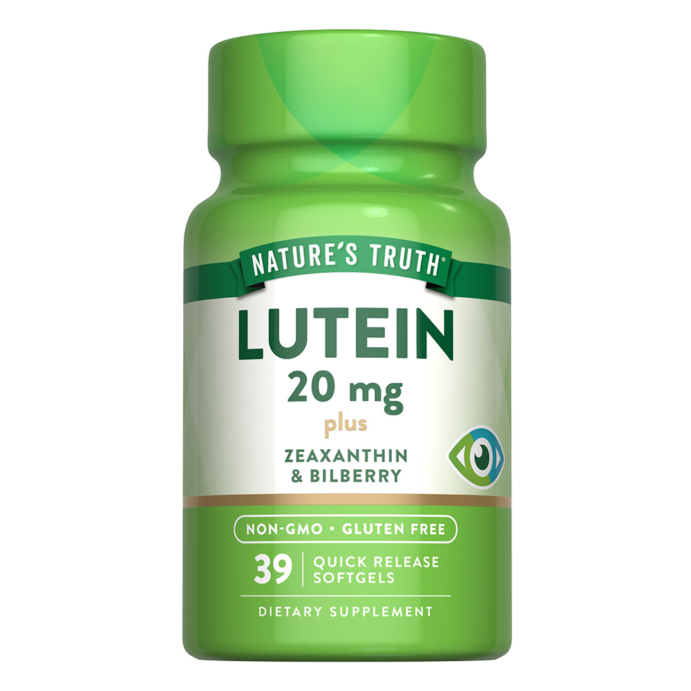 Natures Truth Lutein 20 mg 39 Softgels