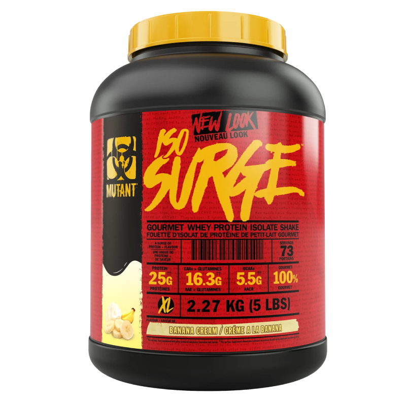 Mutant Hardcore ISO Gourmet Protein Shake 5 lbs - Banana Cream