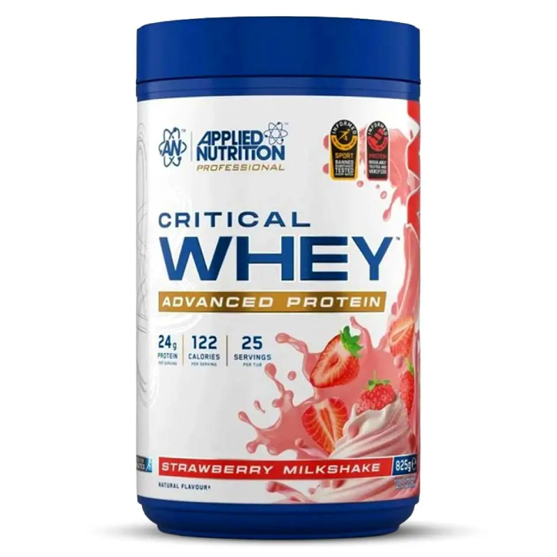 Applied Nutrition Critical Whey Protein 825 G - Strawberry Milkshake