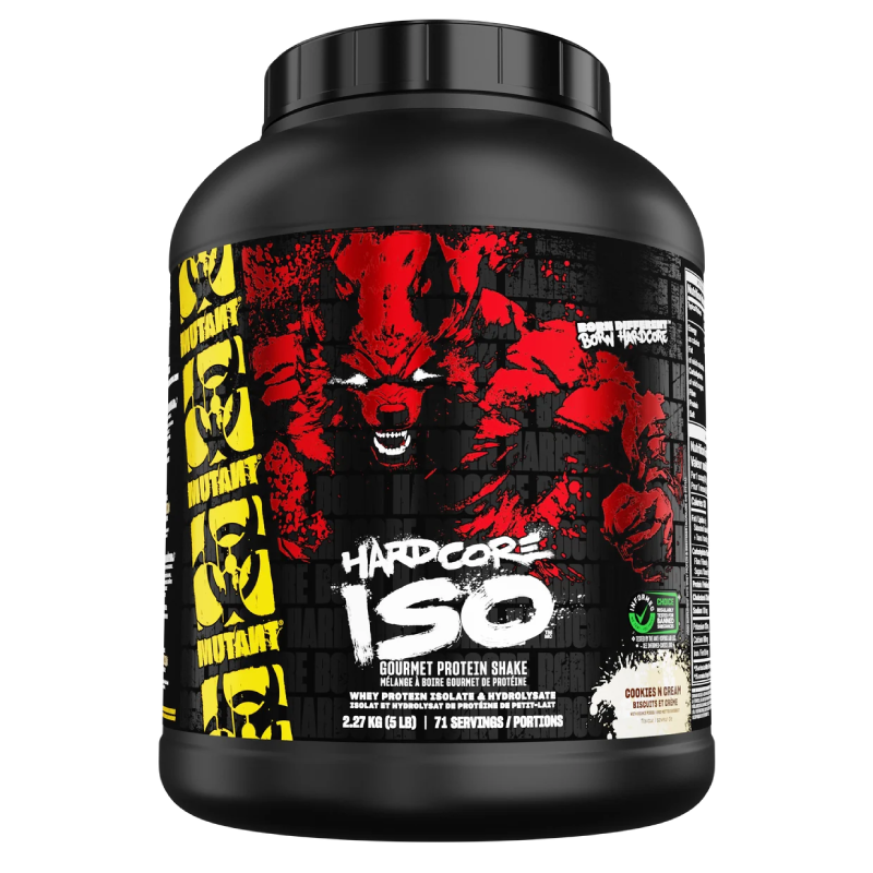 Mutant Hardcore ISO Gourmet Protein Shake 5 lbs - Cookies N Cream