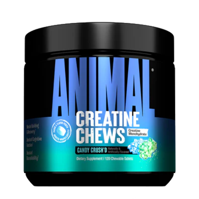 Universal Animal Creatine Performance Chew Tabs 120 - Candy Crush