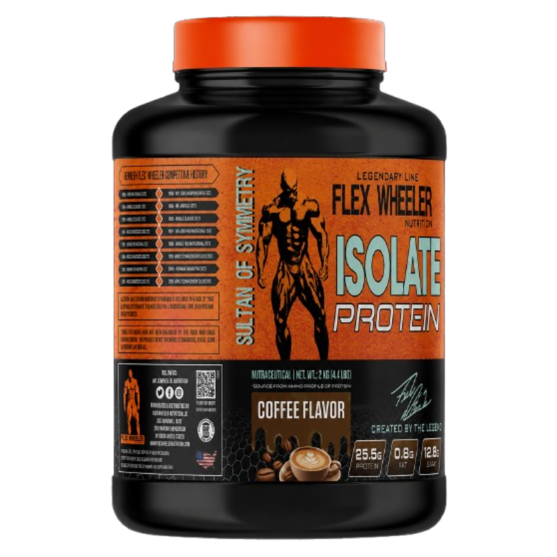 Flex Wheeler Nutrition Anabolic Isolate Protein 67 Servings - Coffee