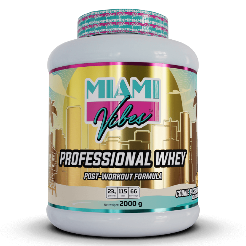 Miami Vibes Professional Whey 2 Kg - Cookies N Cream