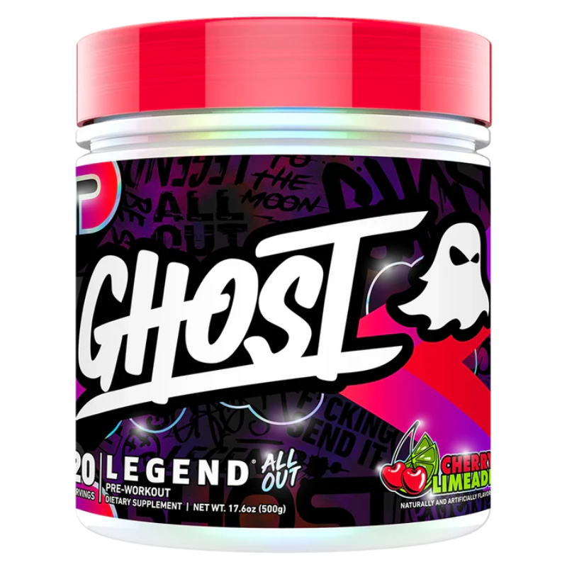Ghost Legend All Out Pre Workout 20 Servings 430 G - Cherry Limeade