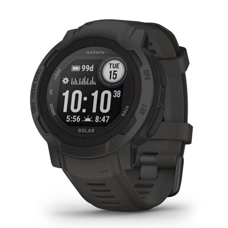 Garmin Instinct 2 Solar Standard Edition Graphite 45 MM Watch