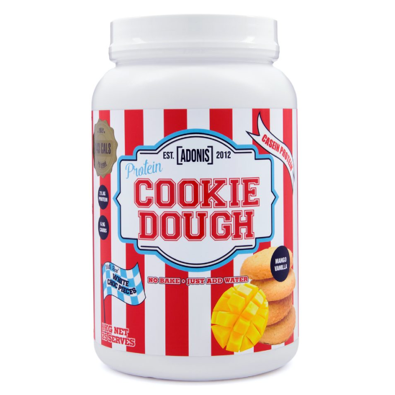 Adonis Casein Protein Cookie Dough 1 Kg - Mango Vanilla