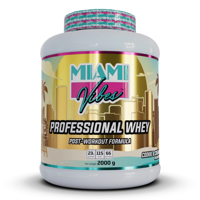 Miami Vibes Professional Whey 2 Kg - Vanilla Ice Cream