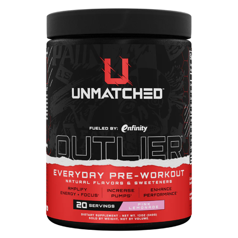 Unmatched Outliner Everyday Pre Workout 20 Servings - Pink Lemonade