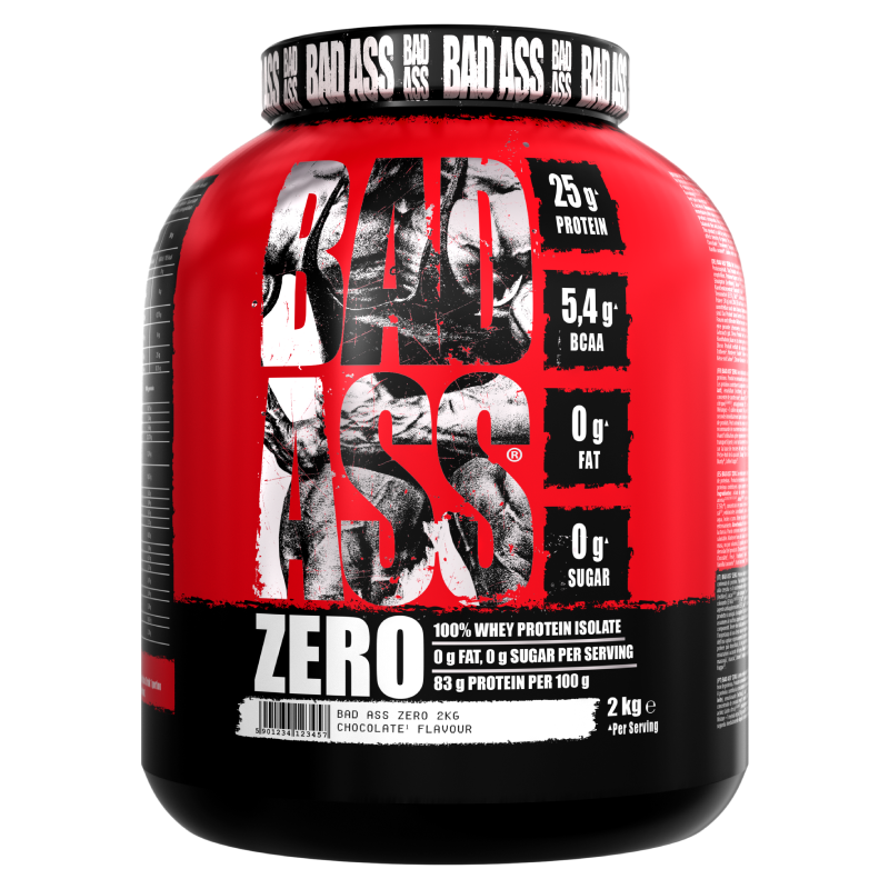 Bad Ass Zero 2 KG - Strawberry