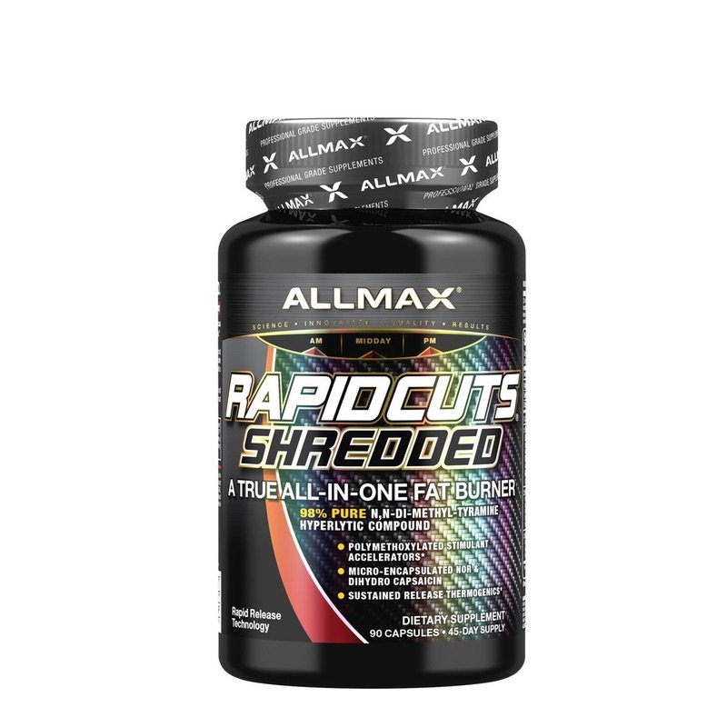 Allmax Rapidcuts Shredded 90 caps