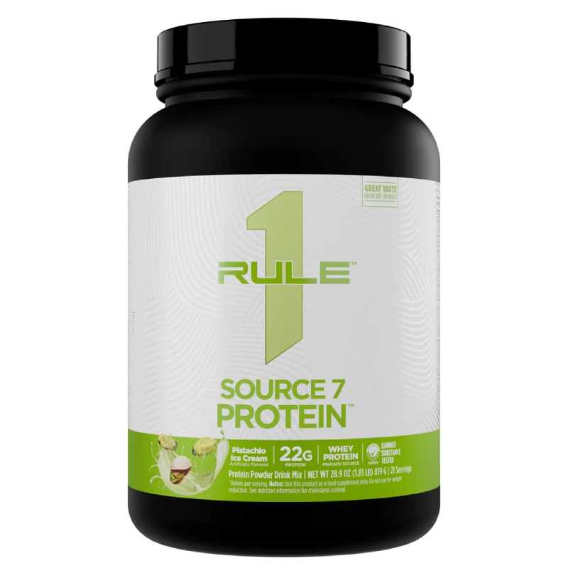 Rule 1 Source 7 Protein Multi-Source Protein Blend - Pistachio Icecream
