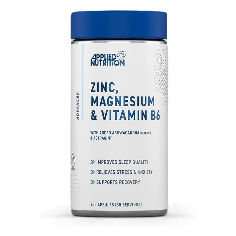 Applied Nutrition ZMA New 90 Caps Zinc, Magnesium and B6