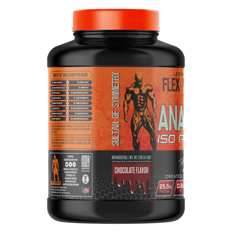 Flex Wheeler Nutrition Anabolic Isolate Protein 67 Servings - Chocolate