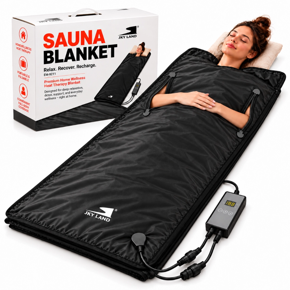 Skyland Infrared Portable Sauna Blanket with Digital Heat & Timer EM-9211