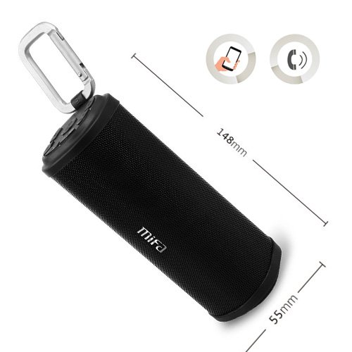 MIFA F5 Bluetooth Wireless Stereo Speaker Black