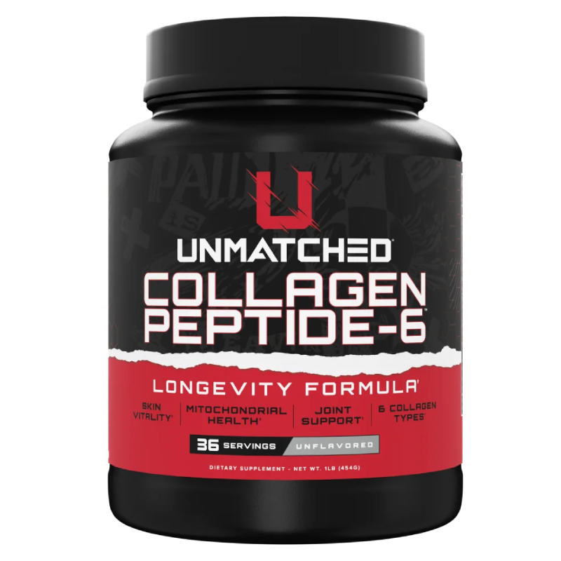Unmatched Collagen Peptide - 6 36 Servings - Unflavored