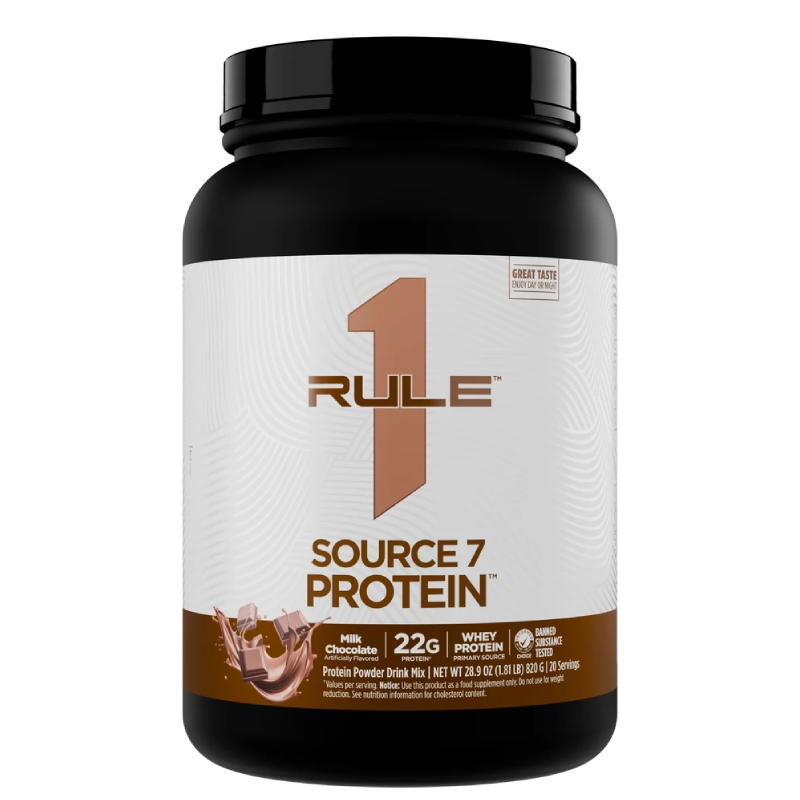 Rule 1 Source 7 Protein Multi-Source Protein Blend - Milk Chocolate