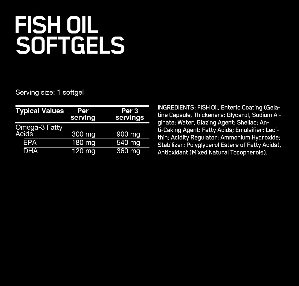 Fish Oil Softgels India