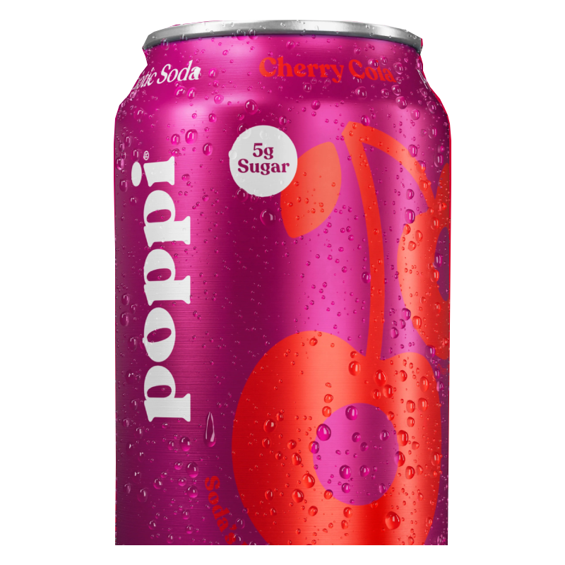 Poppi Drink 355 ml 12 Pc in Box - Cherry Cola