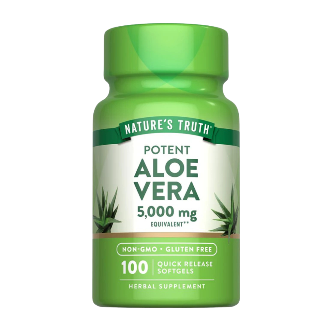 Natures Truth Aloe Vera 100 Softgels