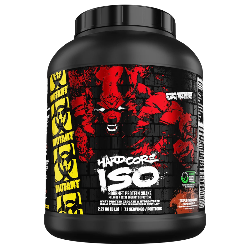 Mutant Hardcore ISO Gourmet Protein Shake 5 lbs - Triple Chocolate