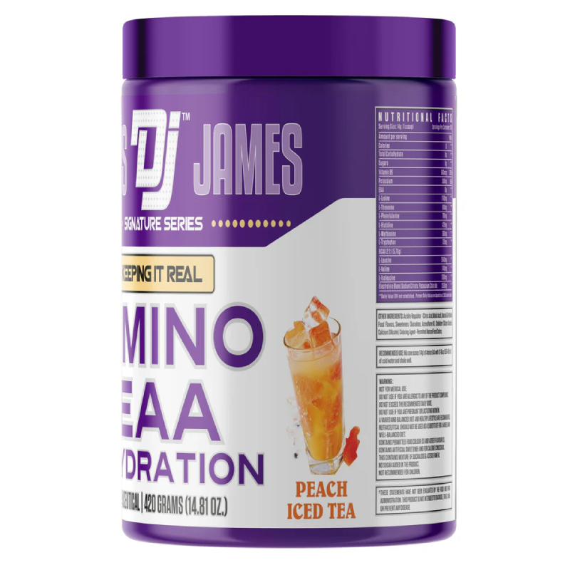 Dennis James Signature Series Amino EAA+ Hydration 420 G - Peach Iced Tea