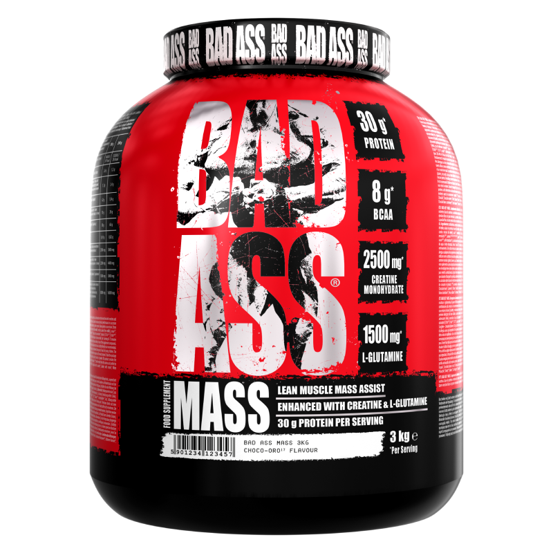 Bad Ass Mass 3 KG - Strawberry